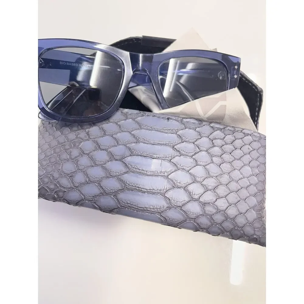 Ray-Ban Mega Wayfarer eyeglasses blue RB0840-S 51-21-145 3N W/case&cloth
